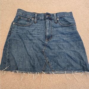 Softest most comfy jean skirt ever!